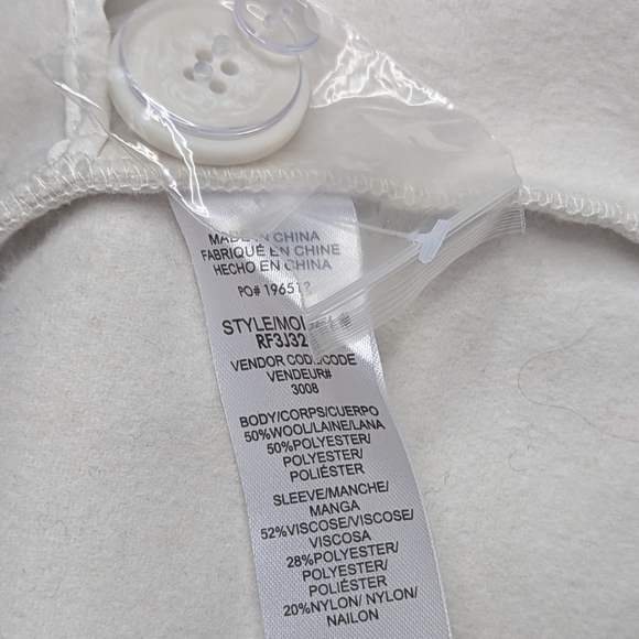 SPLENDID Singrid Double Breasted Wool Blend Jacket Sz XL NWT $198 - Picture 15 of 15